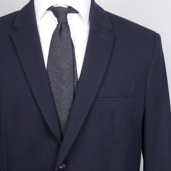 Zara Navy Blue Blazer - Picture 2 of 14